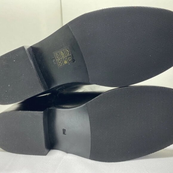 NEW TORY BURCH Women’s Ashlynn Venus Riding Boots – Black – Size 8M – Low Heel – - Picture 6 of 12